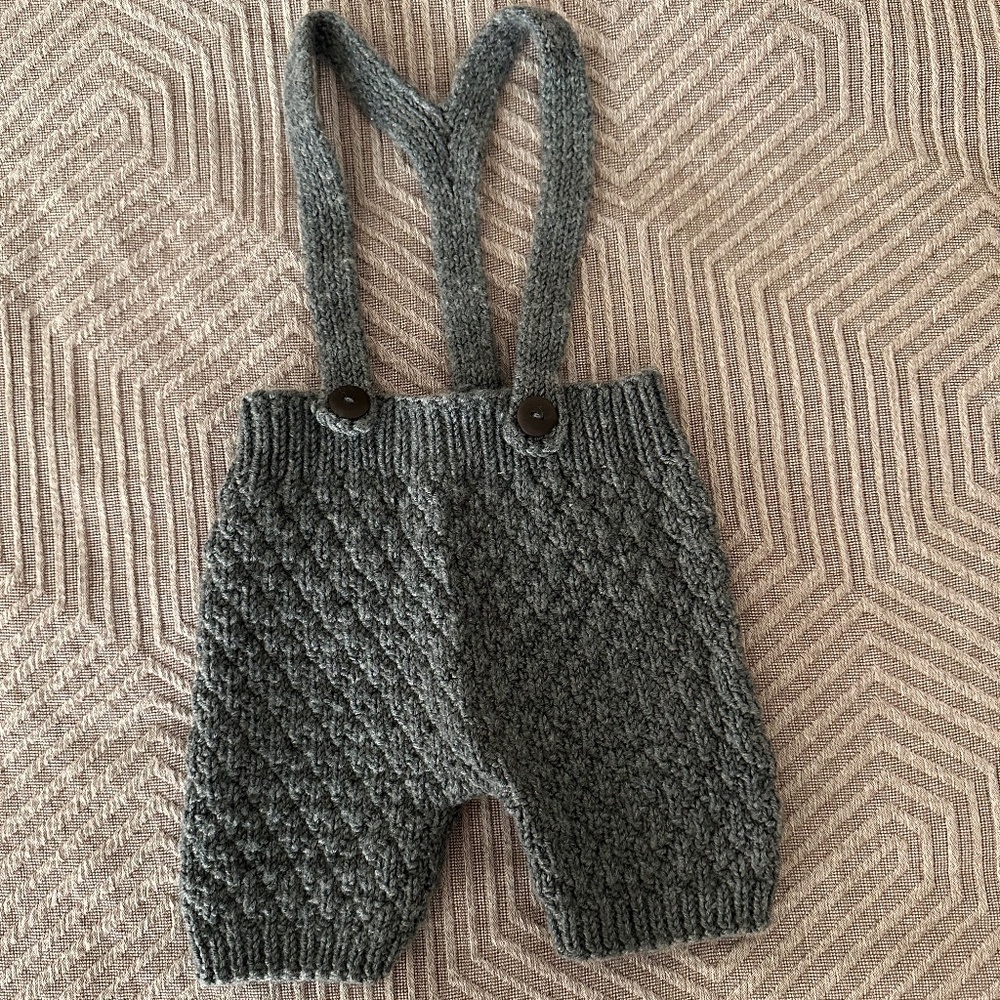 Soft Wool Overalls